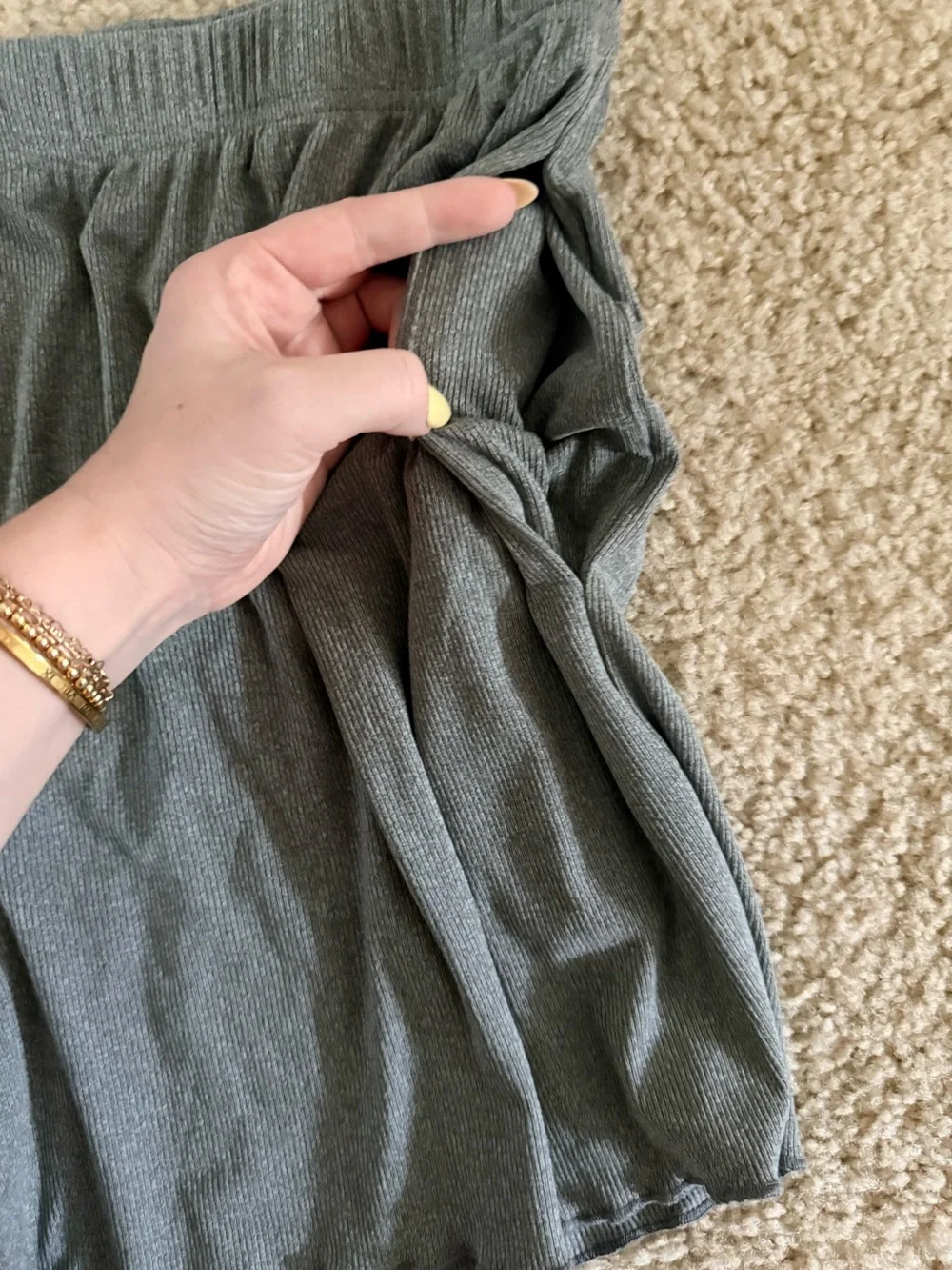 Ekouaer comfortable gray